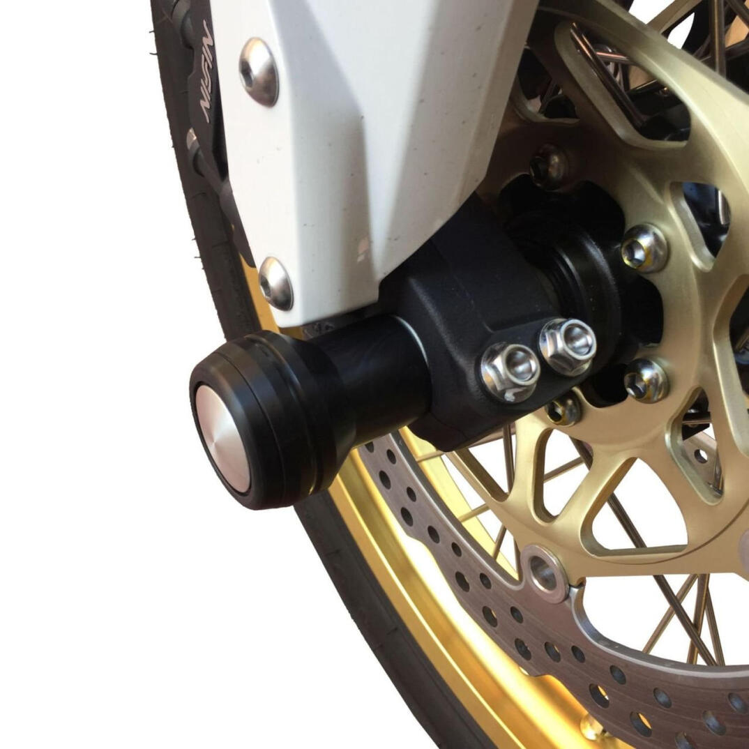 GP Kompozit Honda Africa Twin CRF1000L / CRF1100L L1/L2/L4 2016-2026 Uyumlu Aks Koruma Takoz Seti Siyah - 6