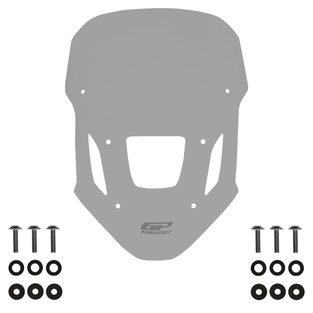 GP Kompozit Honda Africa Twin CRF1100L 2025-2026 Uyumlu Ön Cam Füme - 7