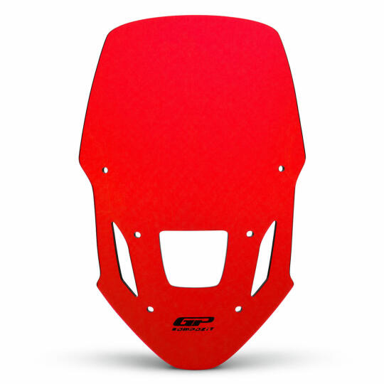 GP Kompozit Honda Africa Twin CRF1100L 2025-2026 Uyumlu Ön Cam Kırmızı