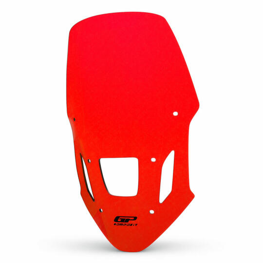 GP Kompozit Honda Africa Twin CRF1100L 2025-2026 Uyumlu Ön Cam Kırmızı (1)