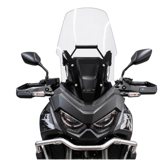 GP Kompozit Honda Africa Twin CRF1100L 2025-2026 Uyumlu Ön Cam Şeffaf (1)