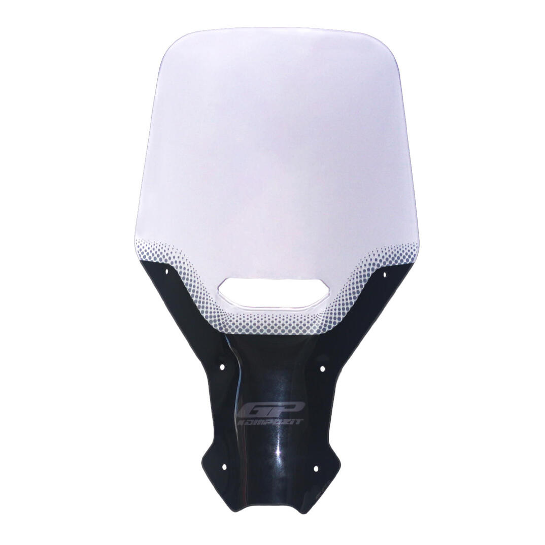 GP Kompozit Honda Africa Twin CRF1100L L1 2020-2023 Uyumlu Baskılı Ön Cam Şeffaf - 1