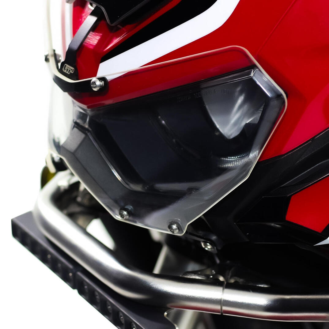 GP Kompozit Honda Africa Twin CRF1100L L1 2020-2023 Uyumlu Far Koruma Şeffaf - 4