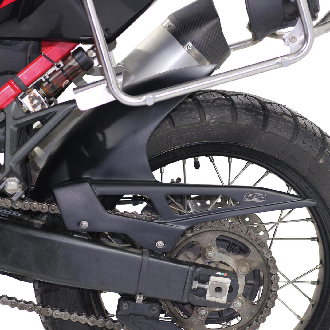 GP Kompozit Honda Africa Twin CRF1100L L1/L2/L4 2020-2026 Uyumlu Arka Çamurluk Siyah - 2