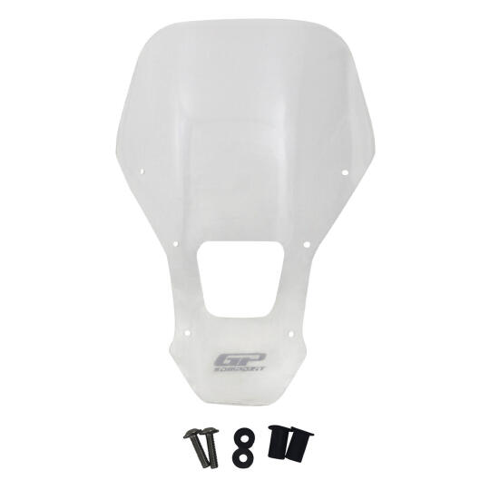 GP Kompozit Honda Africa Twin CRF1100L L2 / L4 2020-2024 Uyumlu Ön Cam Şeffaf - 4