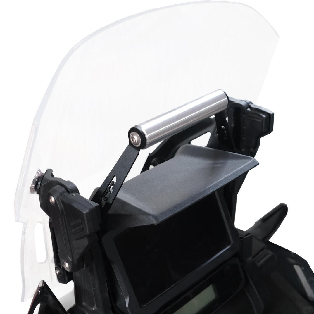 GP Kompozit Honda Africa Twin CRF1100L L2 / L4 2020-2025 Uyumlu Telefon / Navigasyon Tutucu Siyah - 2