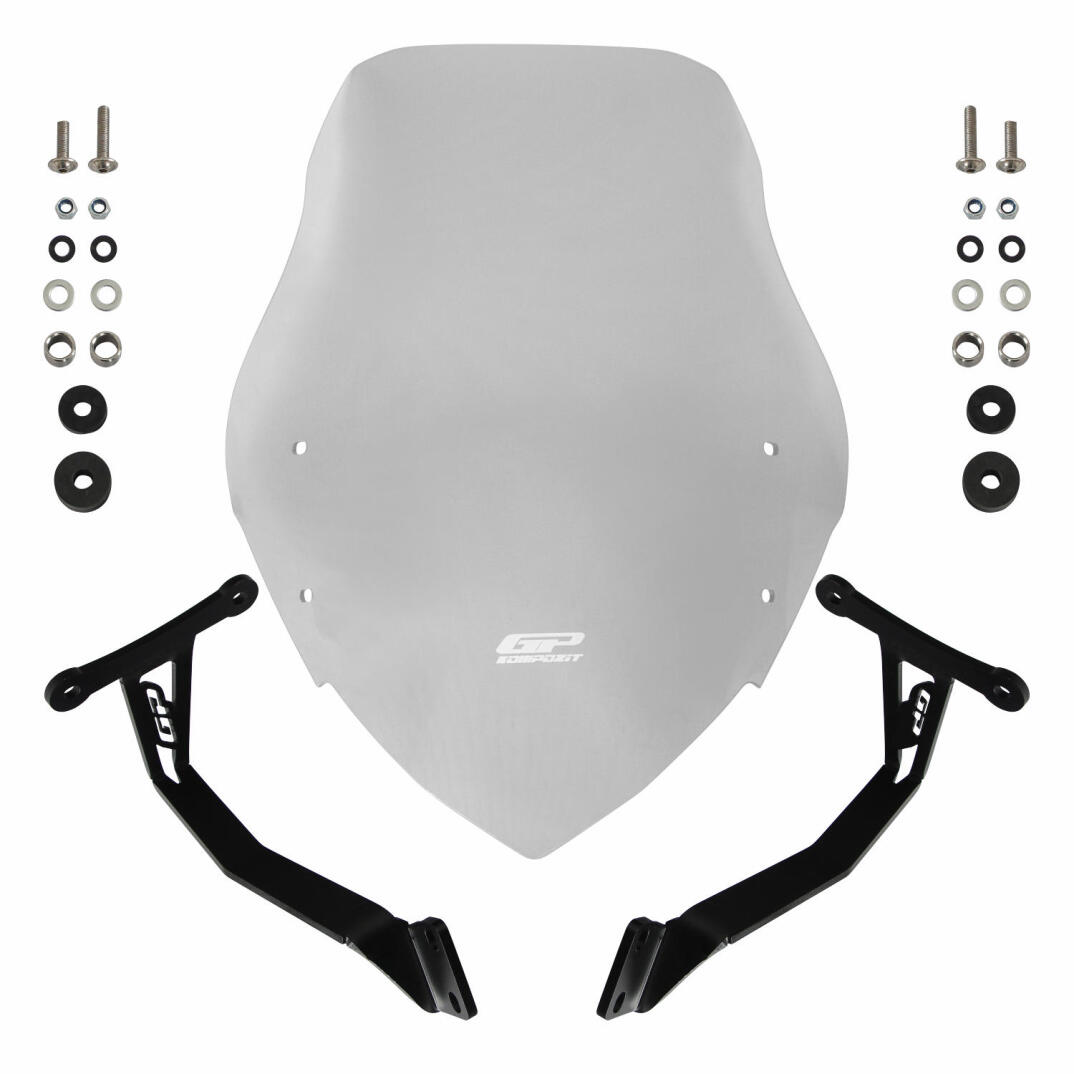 GP Kompozit Honda CB125F 2023-2024 Uyumlu Ön Cam Şeffaf - 7