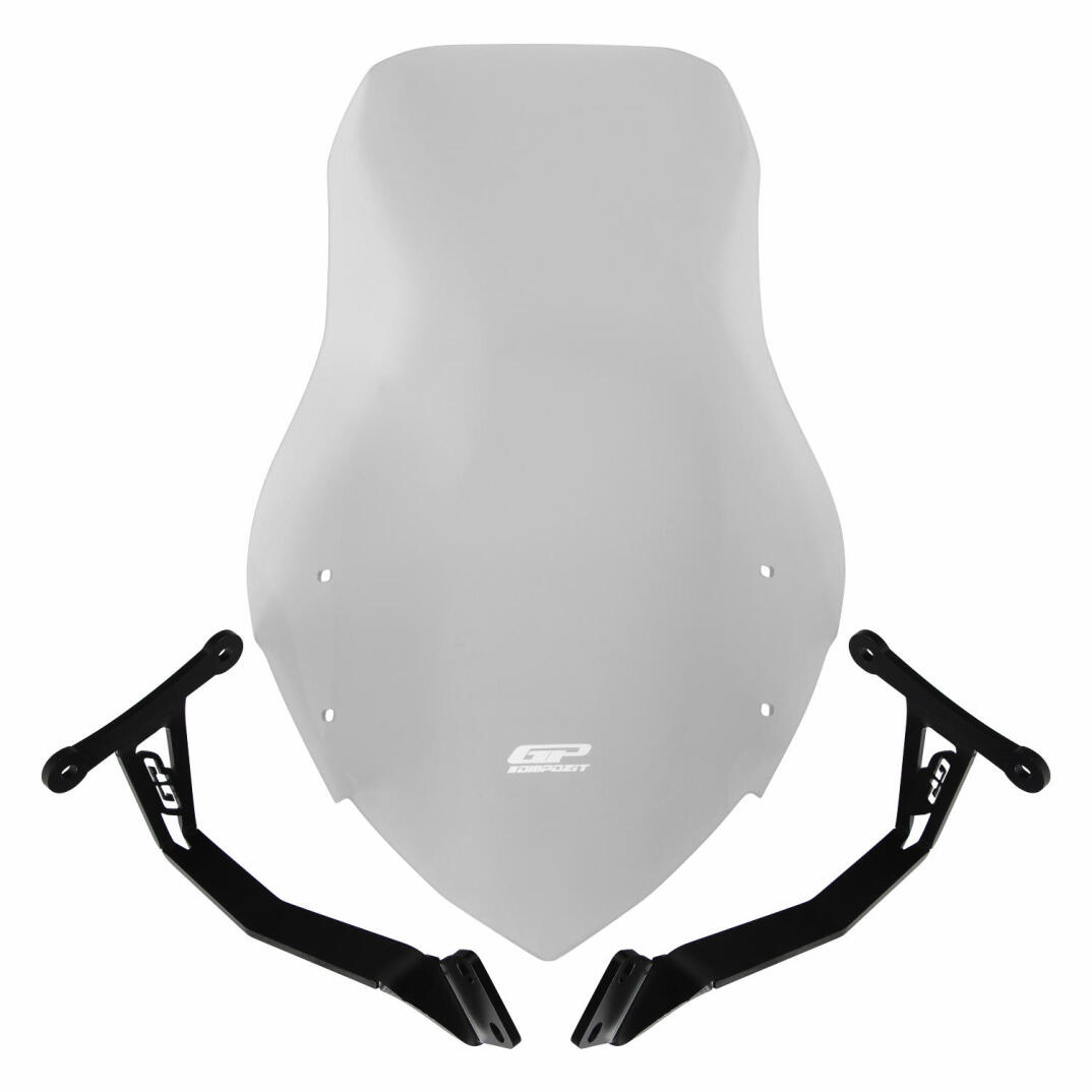 GP Kompozit Honda CB125F 2023-2024 Uyumlu Tur Camı Şeffaf - 1