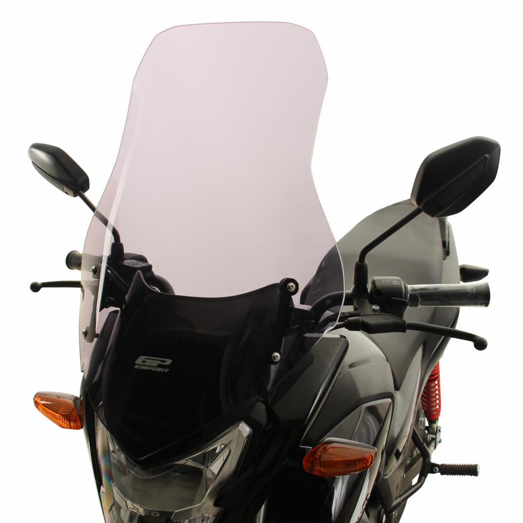 GP Kompozit Honda CB125F 2023-2024 Uyumlu Tur Camı Şeffaf - 3
