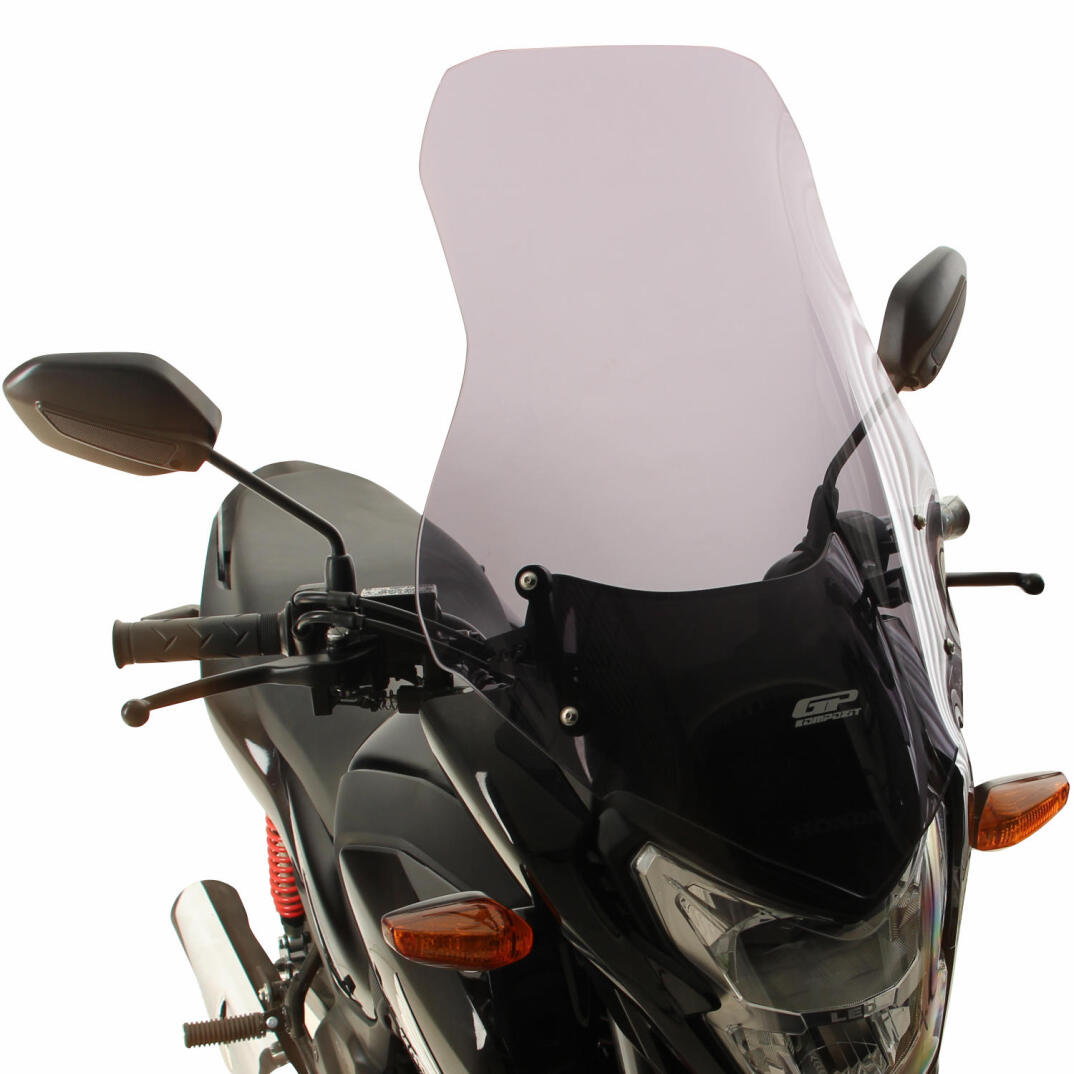 GP Kompozit Honda CB125F 2023-2024 Uyumlu Tur Camı Şeffaf - 4
