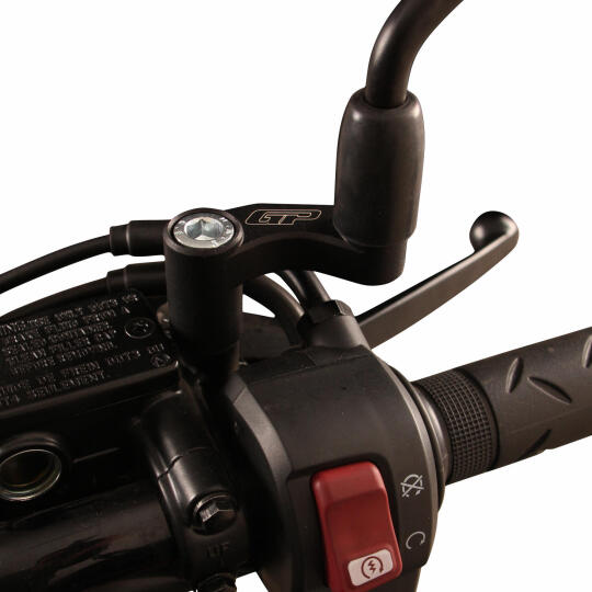 GP Kompozit Honda CB125F 2023-2026 Uyumlu Ayna Genişletme Siyah - 6