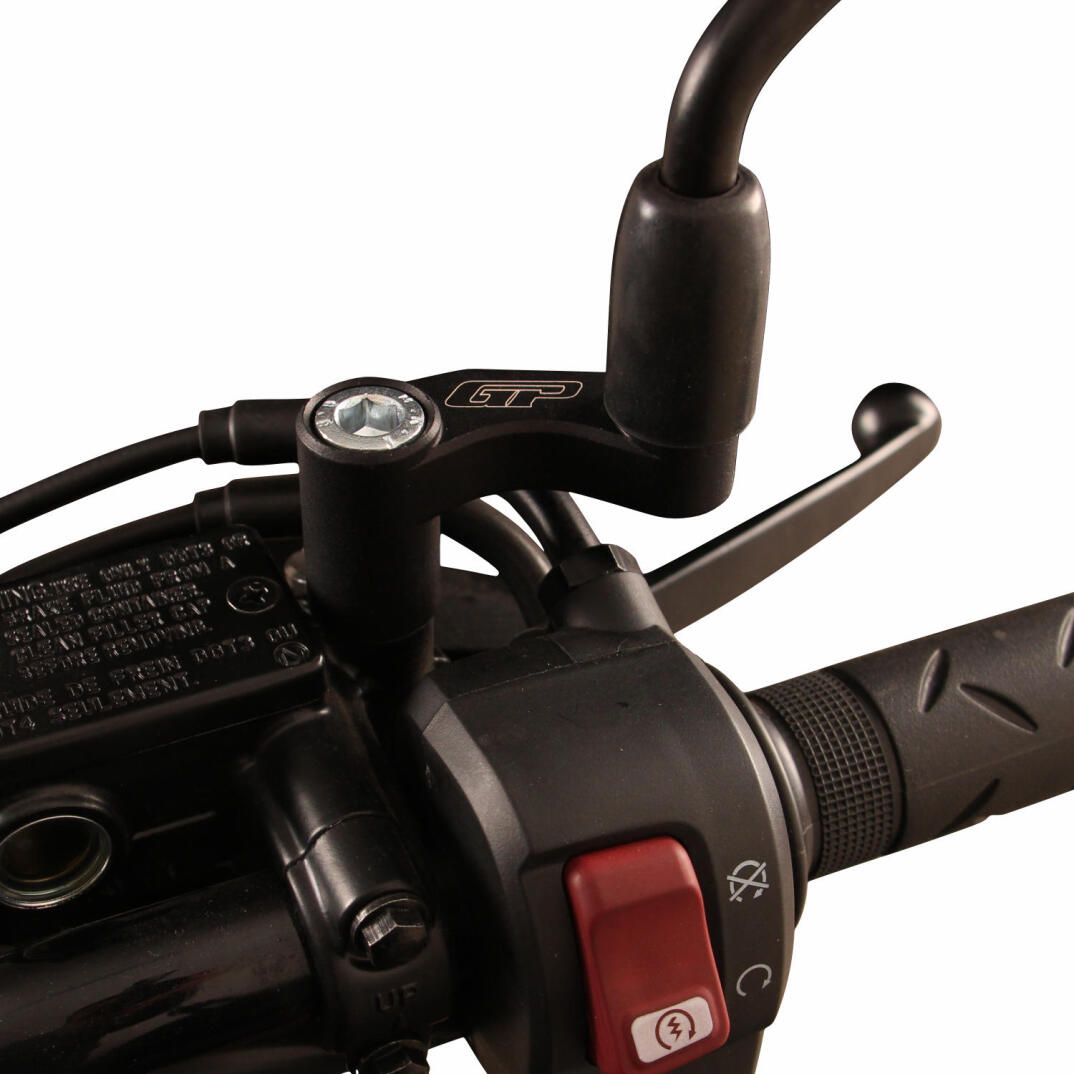 GP Kompozit Honda CB125F 2023-2026 Uyumlu Ayna Genişletme Siyah - 6