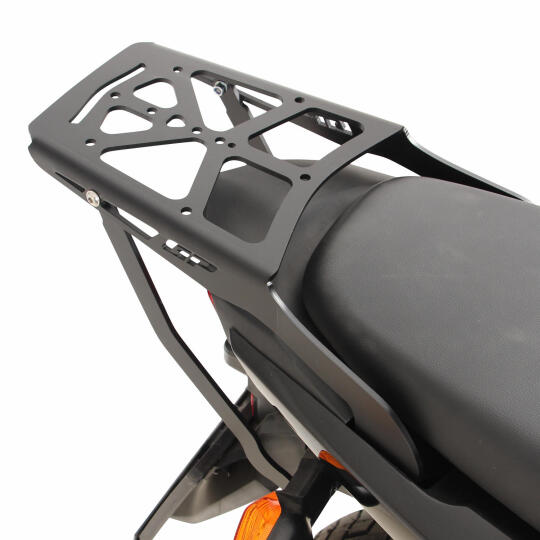 GP Kompozit Honda CB125F 2024 Uyumlu Arka Çanta Demiri Siyah (1)