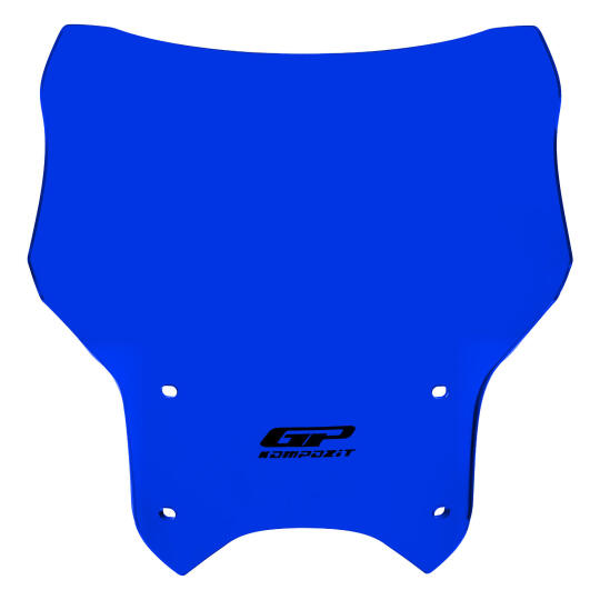 GP Kompozit Honda CB125R 2012-2024 Uyumlu Kısa Ön Cam Mavi (1)