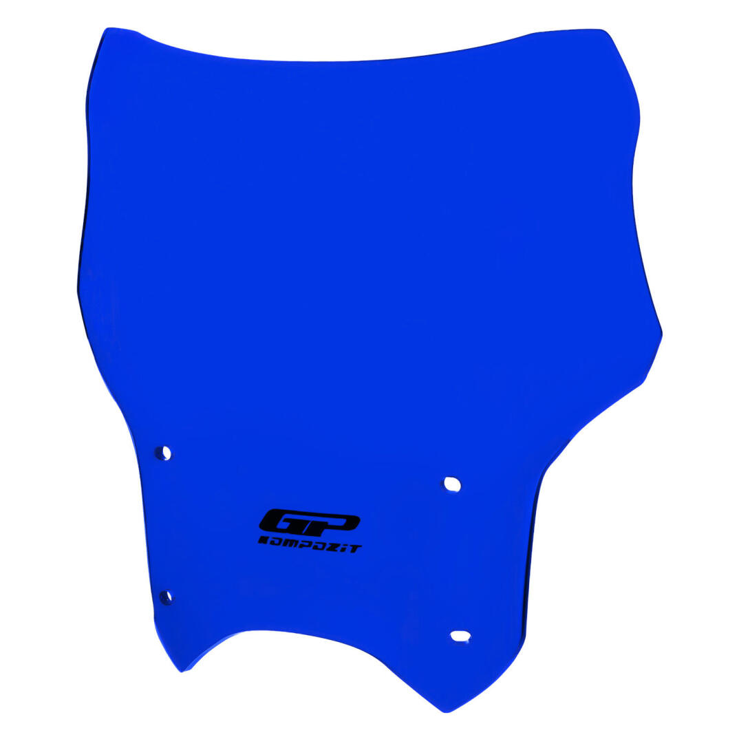 GP Kompozit Honda CB125R 2012-2024 Uyumlu Kısa Ön Cam Mavi - 3