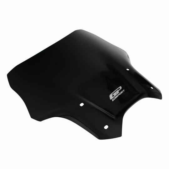 GP Kompozit Honda CB125R / CB250R 2012-2024 Uyumlu Kısa Ön Cam Siyah - 4