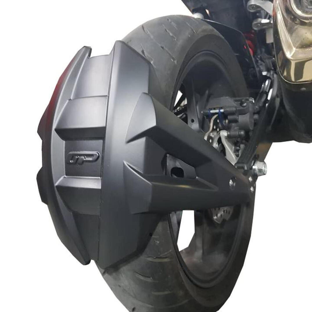 GP Kompozit Honda CB125R / CB250R 2018-2024 Uyumlu Arka Çamur Sıyırıcı Siyah - 2