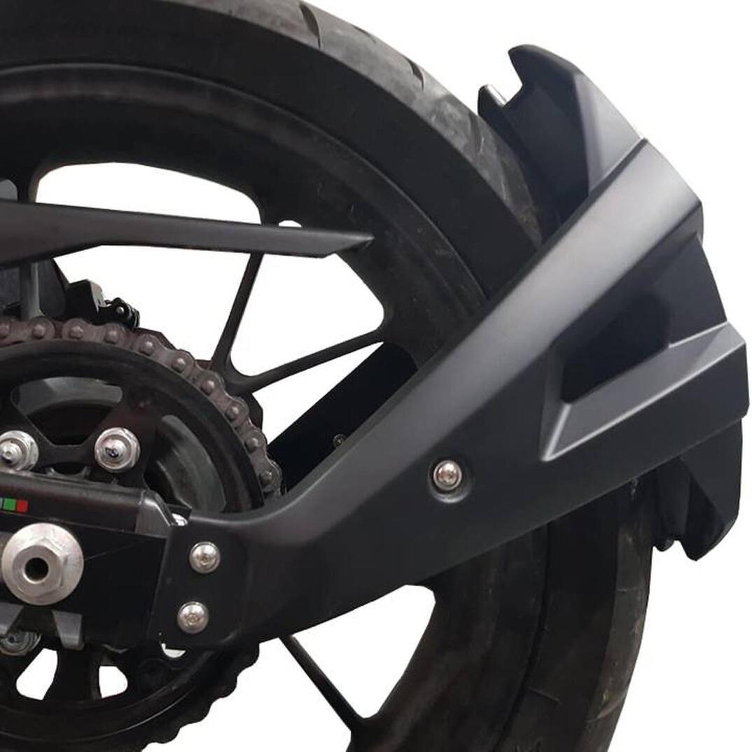 GP Kompozit Honda CB125R / CB250R 2018-2024 Uyumlu Arka Çamur Sıyırıcı Siyah - 3