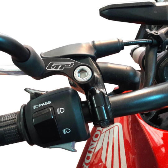 GP Kompozit Honda CB125R / CB250R 2018-2024 Uyumlu Ayna Genişletme Siyah (1)