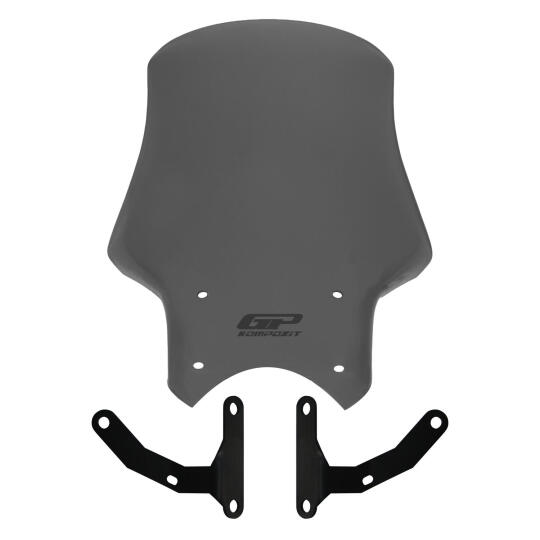 GP Kompozit Honda CB125R / CB250R 2018-2024 Uyumlu Tur Camı Füme