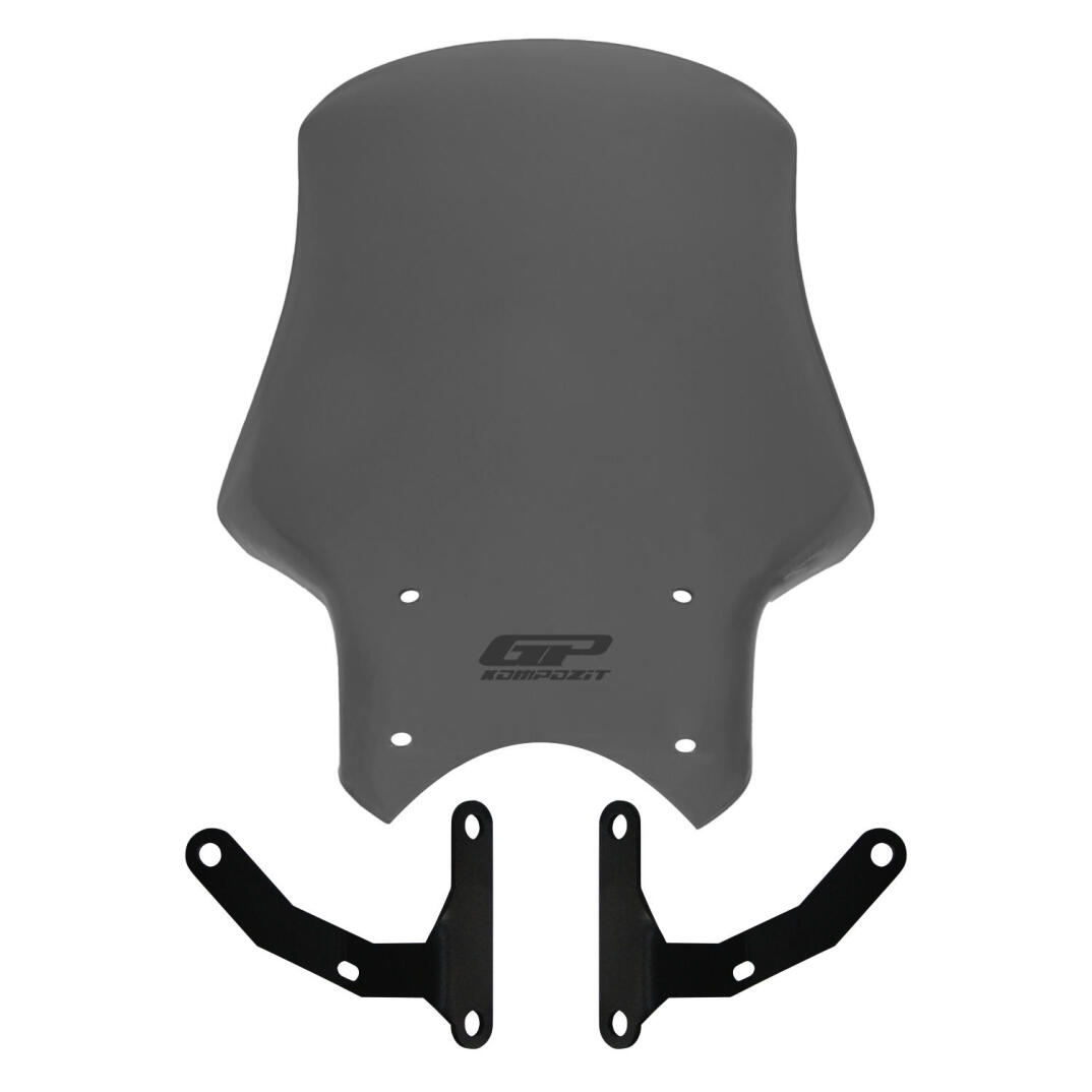 GP Kompozit Honda CB125R / CB250R 2018-2024 Uyumlu Tur Camı Füme - 1
