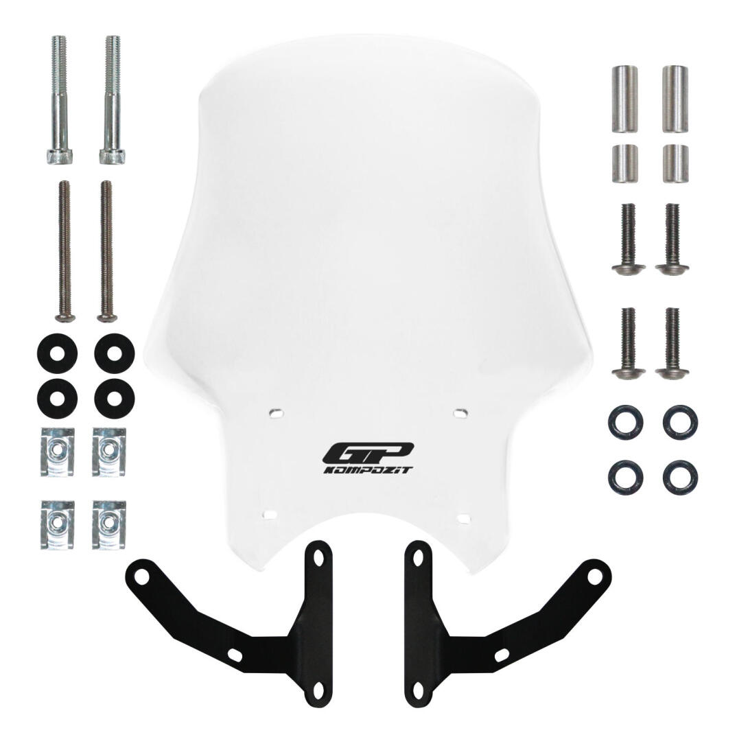 GP Kompozit Honda CB125R / CB250R 2018-2024 Uyumlu Tur Camı Şeffaf - 5