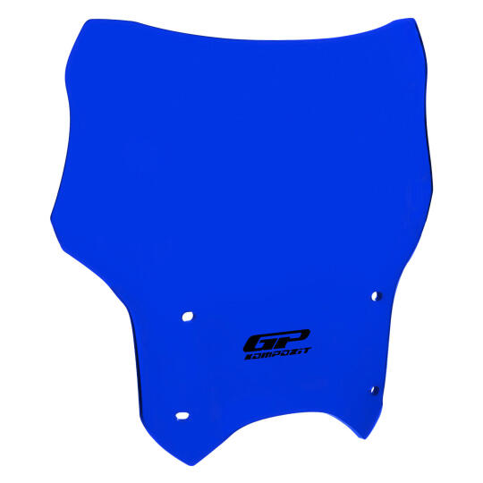 GP Kompozit Honda CB250R 2012-2024 Uyumlu Kısa Ön Cam Mavi - 4