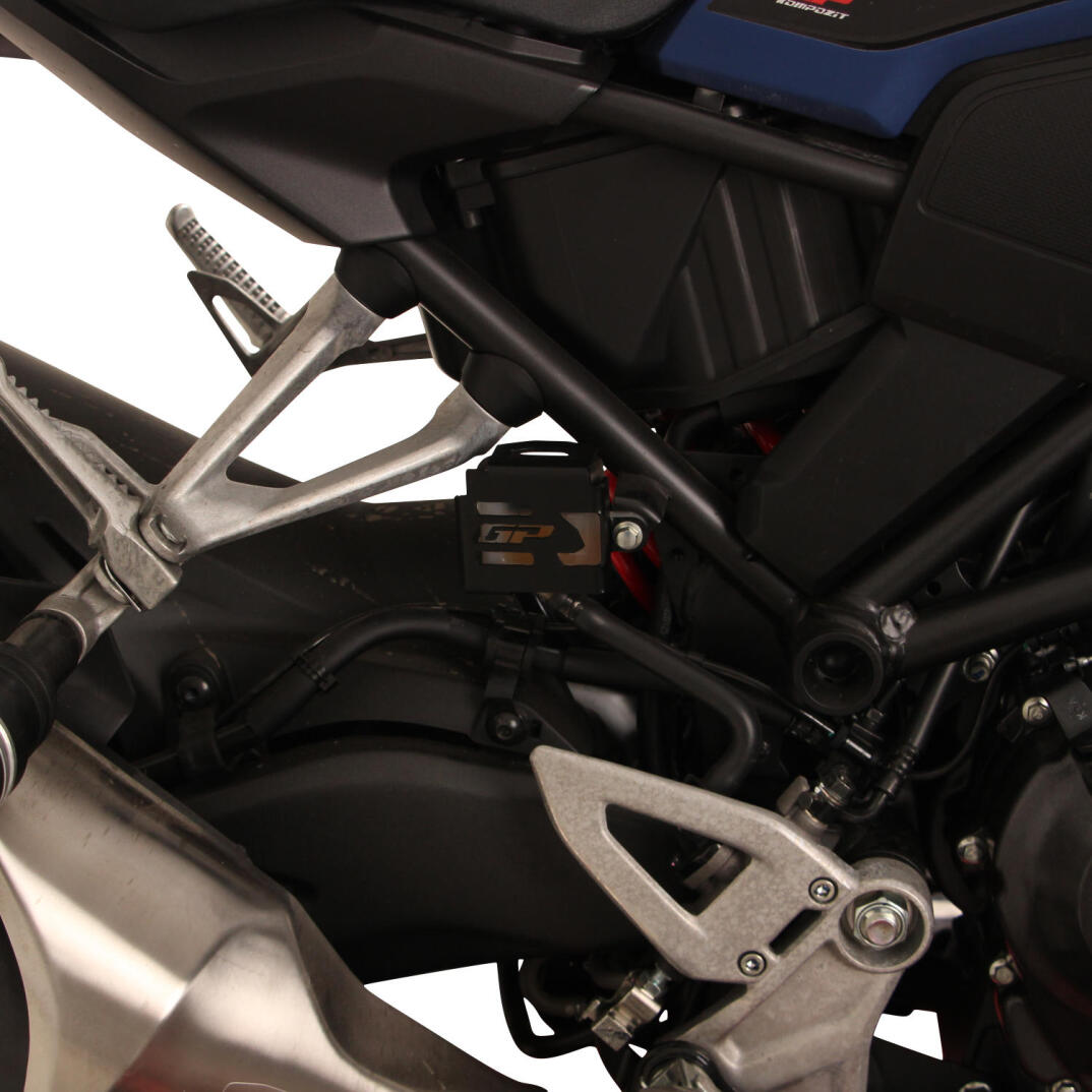 GP Kompozit Honda CB250R 2018-2024 Uyumlu Fren Rezervuarı Koruma Kapağı Siyah - 4