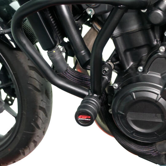 GP Kompozit Honda CB500 Hornet 2024-2025 Uyumlu Motor Koruma Demiri Siyah - 3
