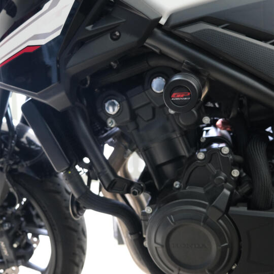 GP Kompozit Honda CB500 Hornet 2024-2025 Uyumlu Motor Koruma Takozu Siyah - 3