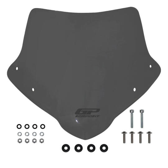 GP Kompozit Honda CB500 Hornet 2024-2025 Uyumlu Ön Cam Füme - 6
