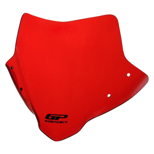 GP Kompozit Honda CB500 Hornet 2024-2025 Uyumlu Ön Cam Kırmızı (1)
