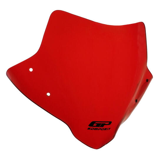 GP Kompozit Honda CB500 Hornet 2024-2025 Uyumlu Ön Cam Kırmızı - 3