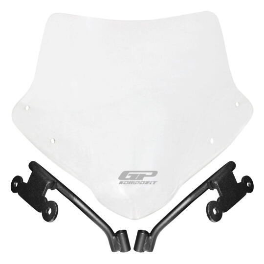 GP Kompozit Honda CB500 Hornet 2024-2025 Uyumlu Ön Cam Şeffaf