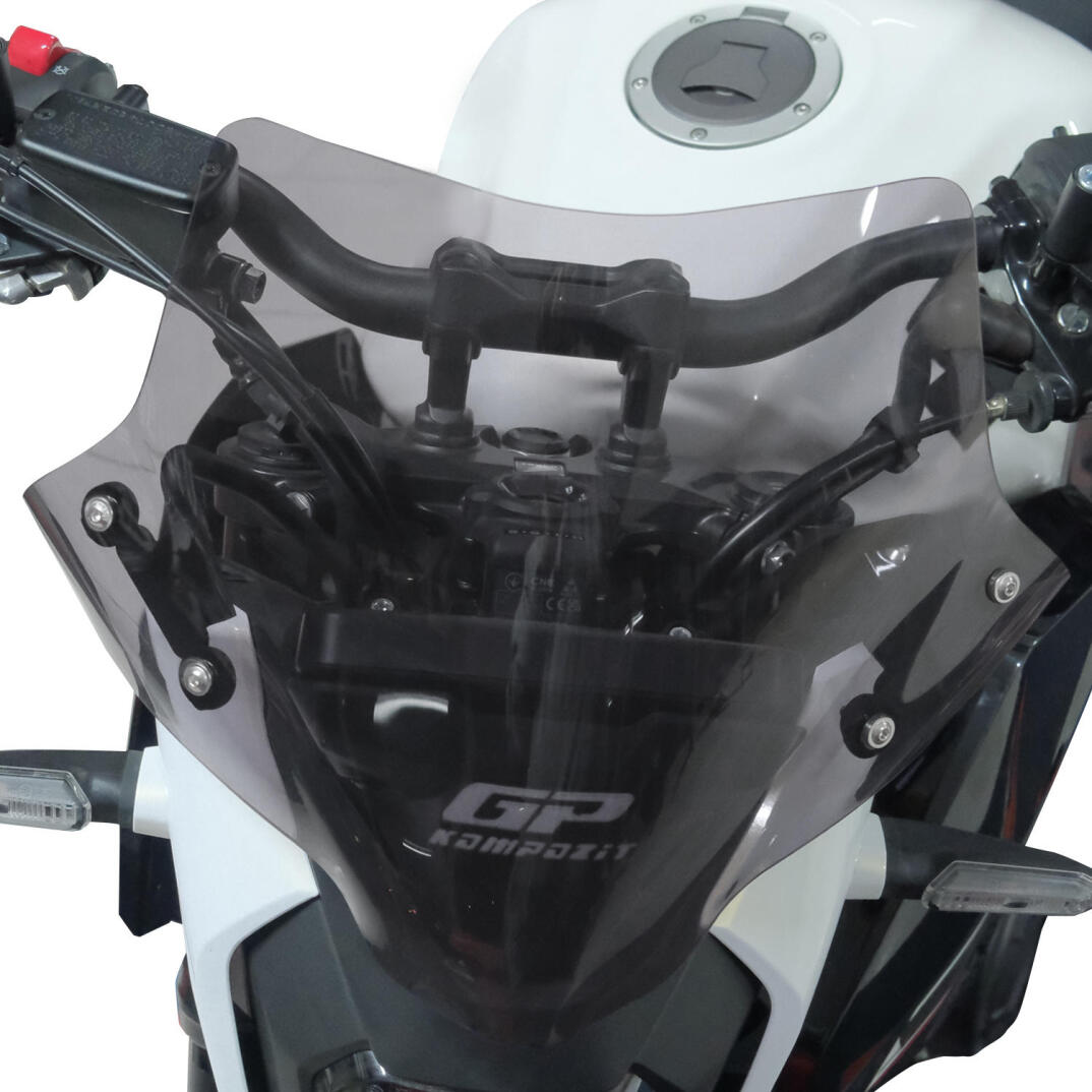 GP Kompozit Honda CB500 Hornet 2024-2025 Uyumlu Ön Cam Şeffaf - 4