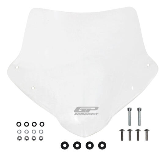 GP Kompozit Honda CB500 Hornet 2024-2025 Uyumlu Ön Cam Şeffaf - 6
