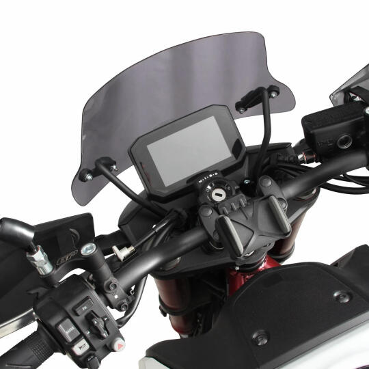 GP Kompozit Honda CB500 Hornet 2024-2025 Uyumlu Ön Cam Siyah - 5