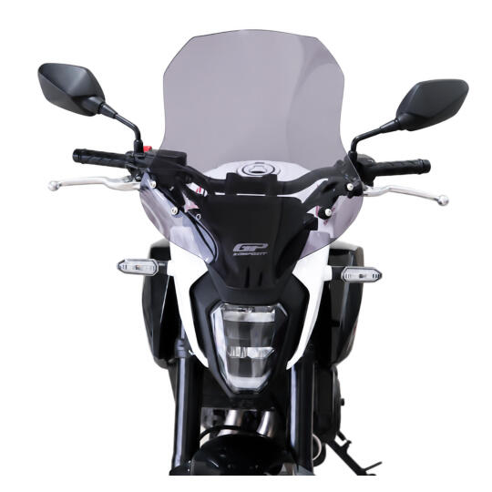 GP Kompozit Honda CB500 Hornet 2024-2025 Uyumlu Ön Tur Camı Füme (1)