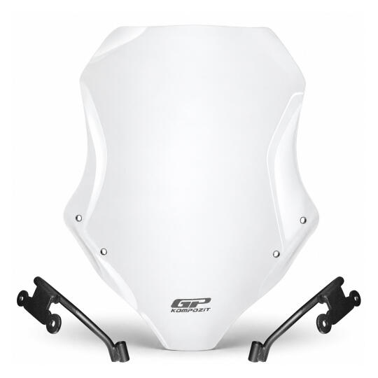 GP Kompozit Honda CB500 Hornet 2024-2025 Uyumlu Ön Tur Camı Şeffaf