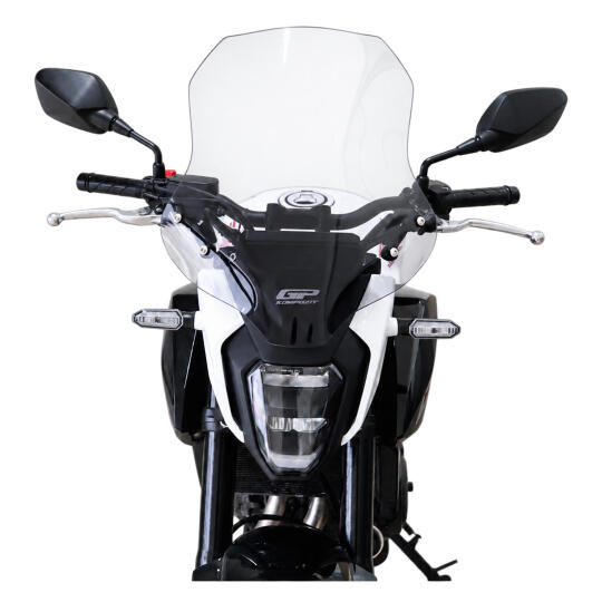 GP Kompozit Honda CB500 Hornet 2024-2025 Uyumlu Ön Tur Camı Şeffaf (1)