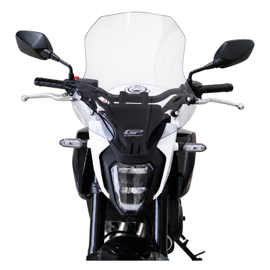 GP Kompozit Honda CB500 Hornet 2024-2025 Uyumlu Ön Tur Camı Şeffaf - 2