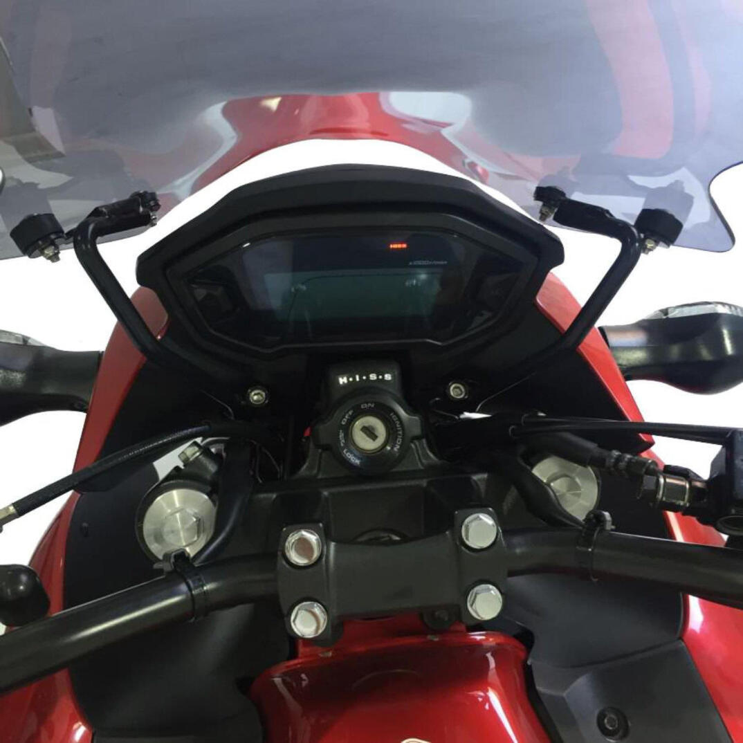 GP Kompozit Honda CB500F 2014-2018 Uyumlu Ön Cam Füme - 3