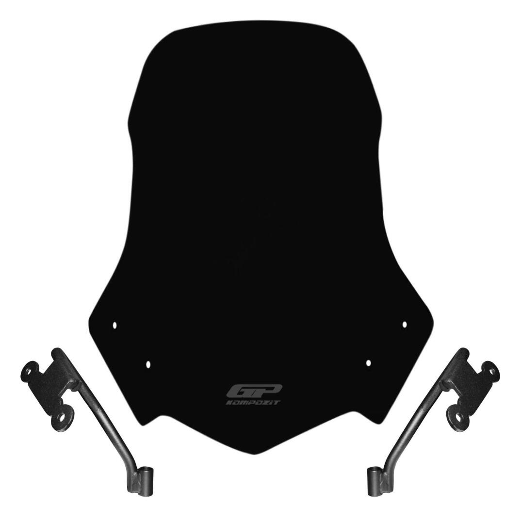 GP Kompozit Honda CB500F 2014-2018 Uyumlu Ön Cam Siyah - 1
