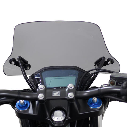 GP Kompozit Honda CB500F 2014-2020 Uyumlu Kısa Ön Cam Füme - 4