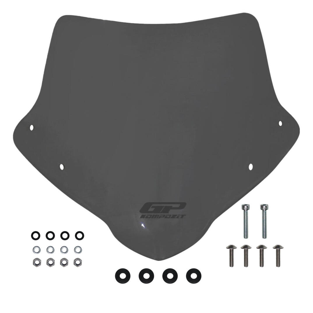 GP Kompozit Honda CB500F 2014-2020 Uyumlu Kısa Ön Cam Füme - 7