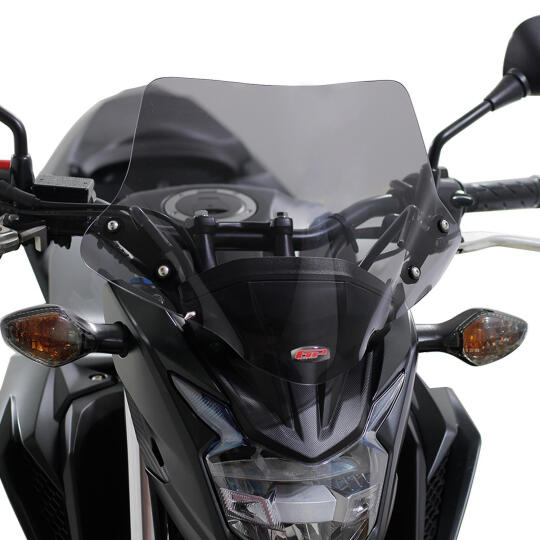 GP Kompozit Honda CB500F 2014-2020 Uyumlu Kısa Ön Cam Şeffaf (1)
