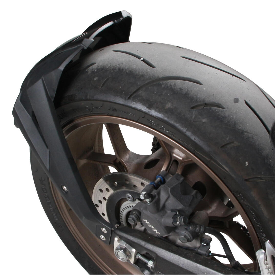 GP Kompozit Honda CB650R 2019-2023 Uyumlu Arka Çamur Sıyırıcı Siyah - 4