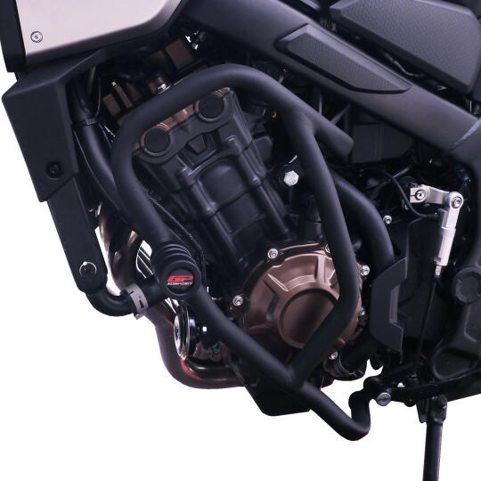 GP Kompozit Honda CB650R E-CLUTCH 2025-2026 Uyumlu Motor Koruma Demiri Siyah (1)
