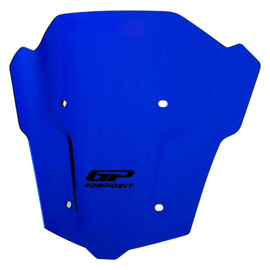 GP Kompozit Honda CB650R E-CLUTCH 2025-2026 Uyumlu Ön Cam Mavi (1)