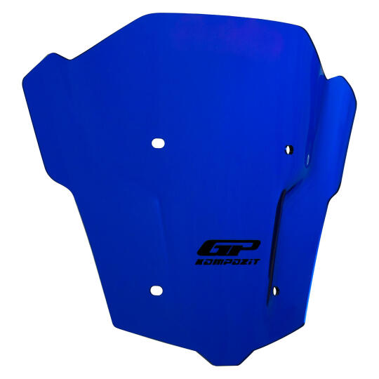 GP Kompozit Honda CB650R E-CLUTCH 2025-2026 Uyumlu Ön Cam Mavi - 3